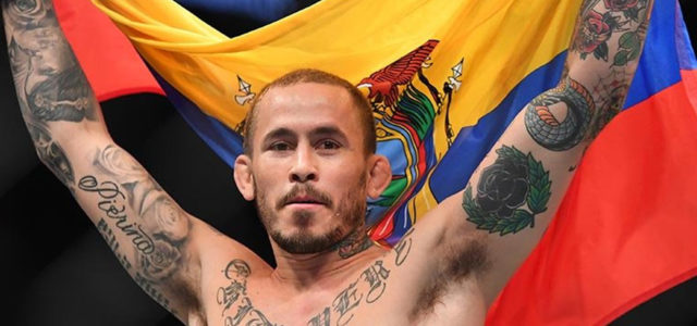 El ecuatoriano Marlon ‘Chito’ Vera ya bate records en el UFC