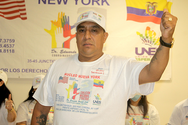 Juan Carlos Sandoval, líder sindical: “Debemos unir fuerzas para defender a nuestros migrantes”
