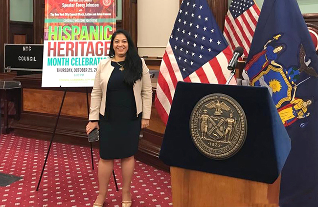 Si Liliana Melo gana, será la 1ra. latina en la historia en el Concejo por el Distrito 25, el más inmigrante de NY