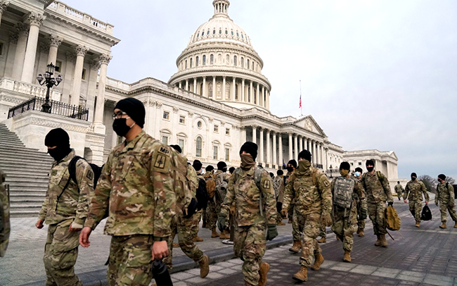 Las Fuerzas Armadas de Estados Unidos garantizarán la transición, dando la espalda a  las pretensiones de Trump