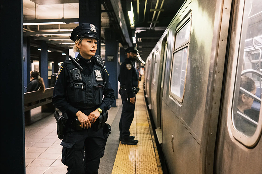 Disminuyen los delitos enel subway de Nueva York