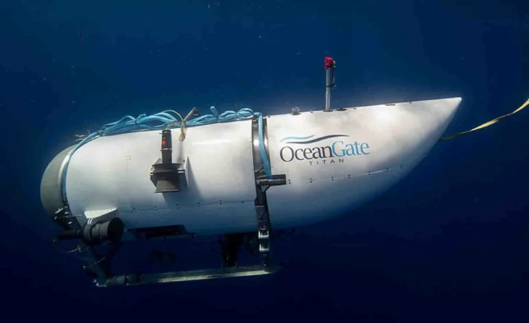 Desaparecio submarino con cinco turistas que planeaban documentar los restos del Titanic