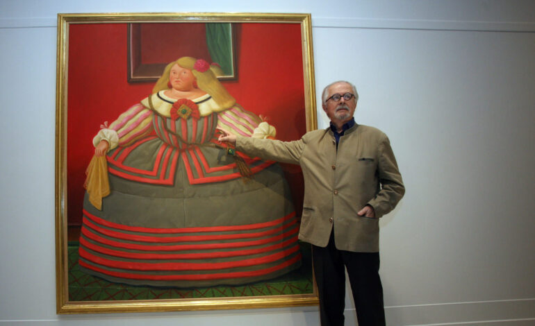 Fallece a los 91 años el artista colombiano Fernando Botero