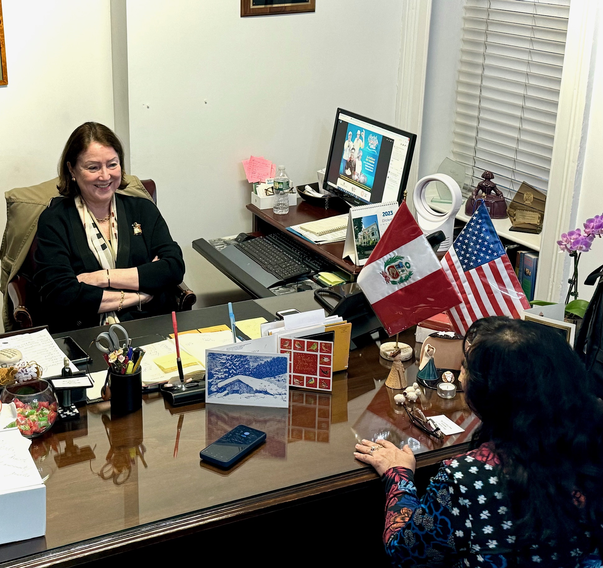 Marita Landaveri, Cónsul General de Perú en NY: “Siempre pido ceviche de entrada si voy a un restaurante peruano”