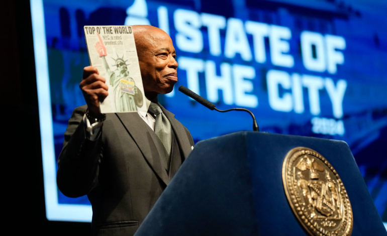 El alcalde adams presenta una visión centrada en el futuro para los neoyorquinos de clase trabajadora en el tercer discurso sobre el estado de la ciudad