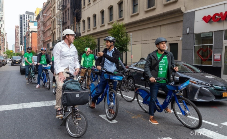 NYC DOT anima a los neoyorquinos a participar este viernes en el ‘día al trabajo en bicicleta’