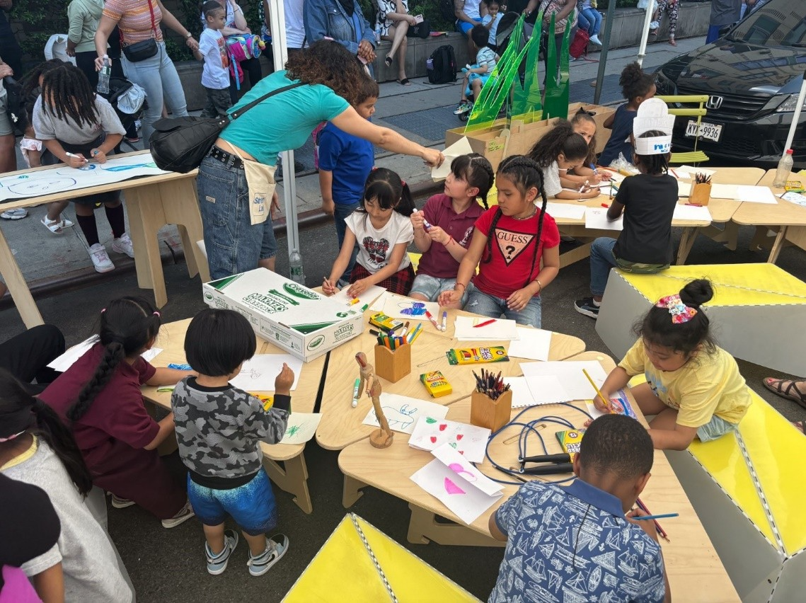 Regreso a la escuela: NYC DOT  lanza el mayor número de calles abiertas en las escuelas