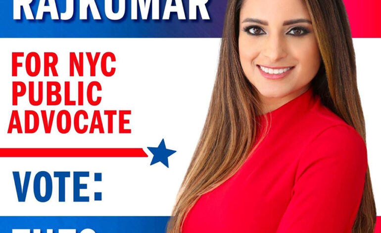 Jenifer Rajkumar, candidata a Defensora Pública en NYC: “Romperé la burocracia y cumpliré con los trabajadores”