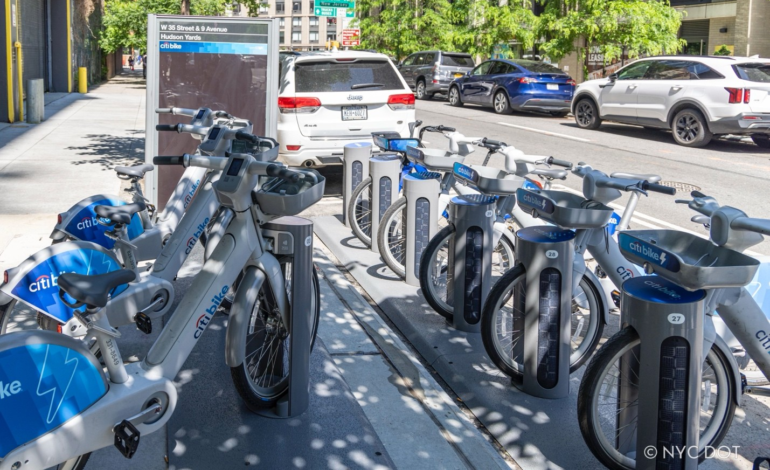 El NYC DOT y LYFT ampliarán la infraestructura de carga de bicicletas eléctricas de Citi Bike