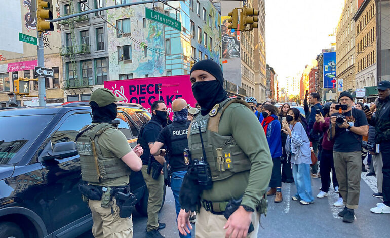 Vamos a inundar a Nueva York con agentes de ICE
