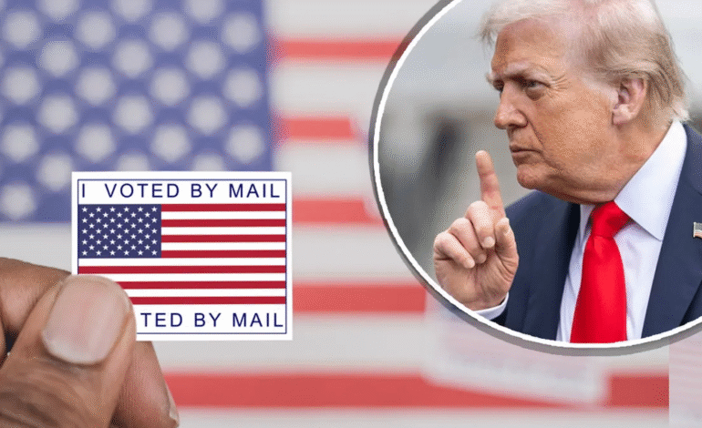 Juez da luz verde a orden de Trump para limitar el voto por correo y crear registro de votantes