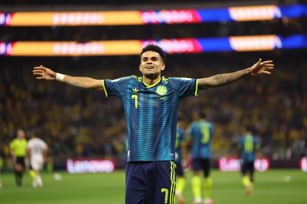 Luis Díaz se viste de héroe en la presentación de Colombia en el Mundial